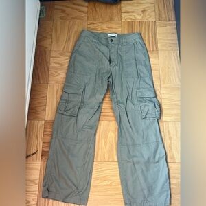 Abercrombie & Fitch Green Cargos